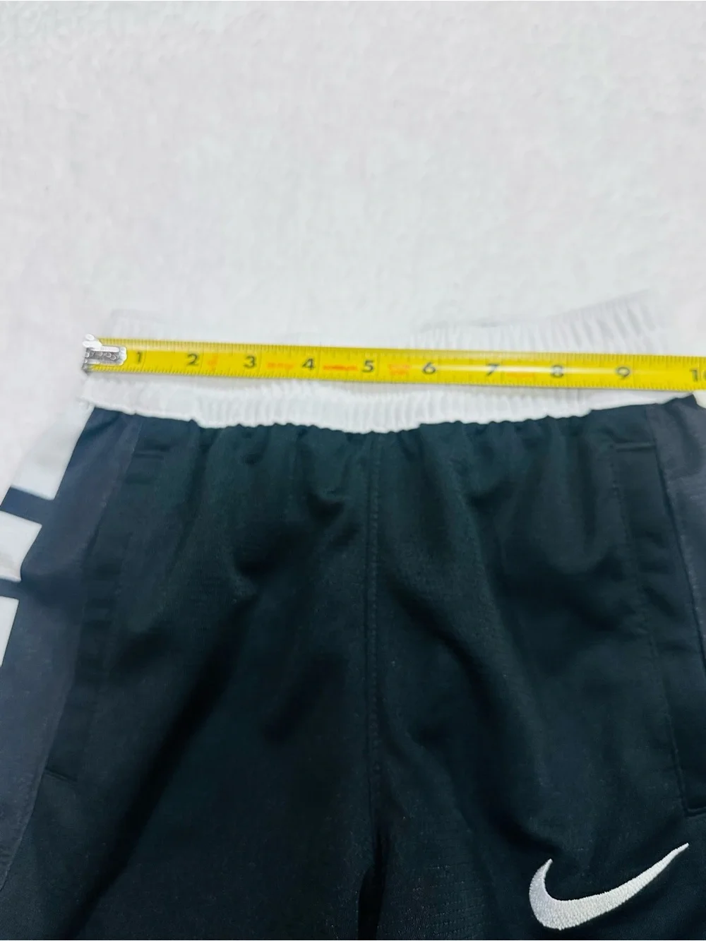 Boy’s Nike Black and White Shorts